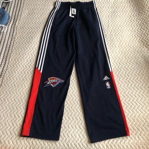Adidas Oklahoma City Thunder Warmup Jogger Pants